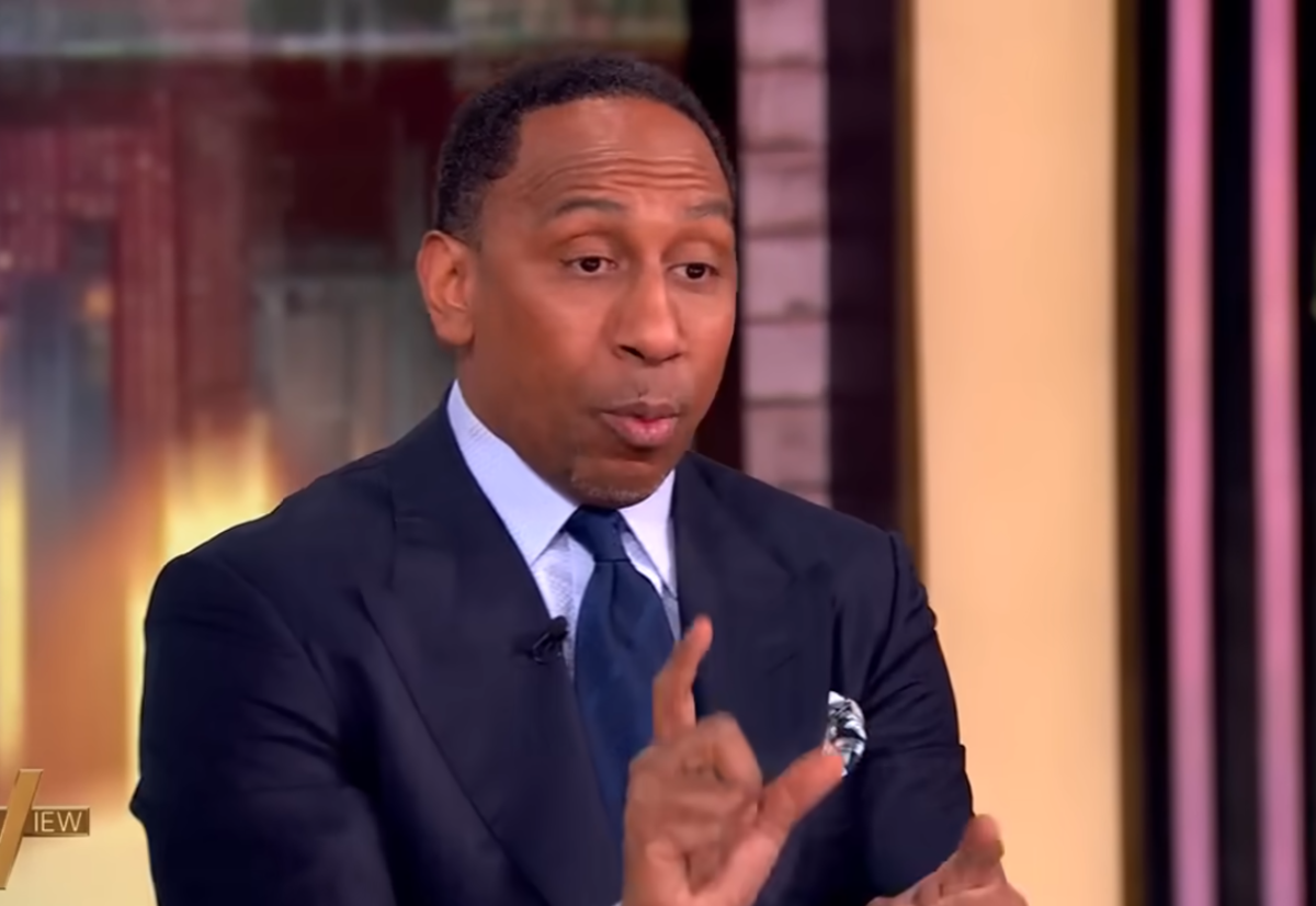 Stephen A. Smith as a guest on The View, Photo Credit: The View/Youtube