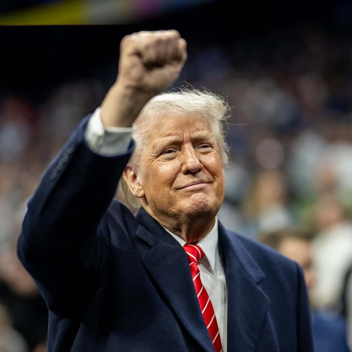 President Donald Trump attending NCAA Wrestling Championship, Photo Credit: realdonaldtrump/Instagram