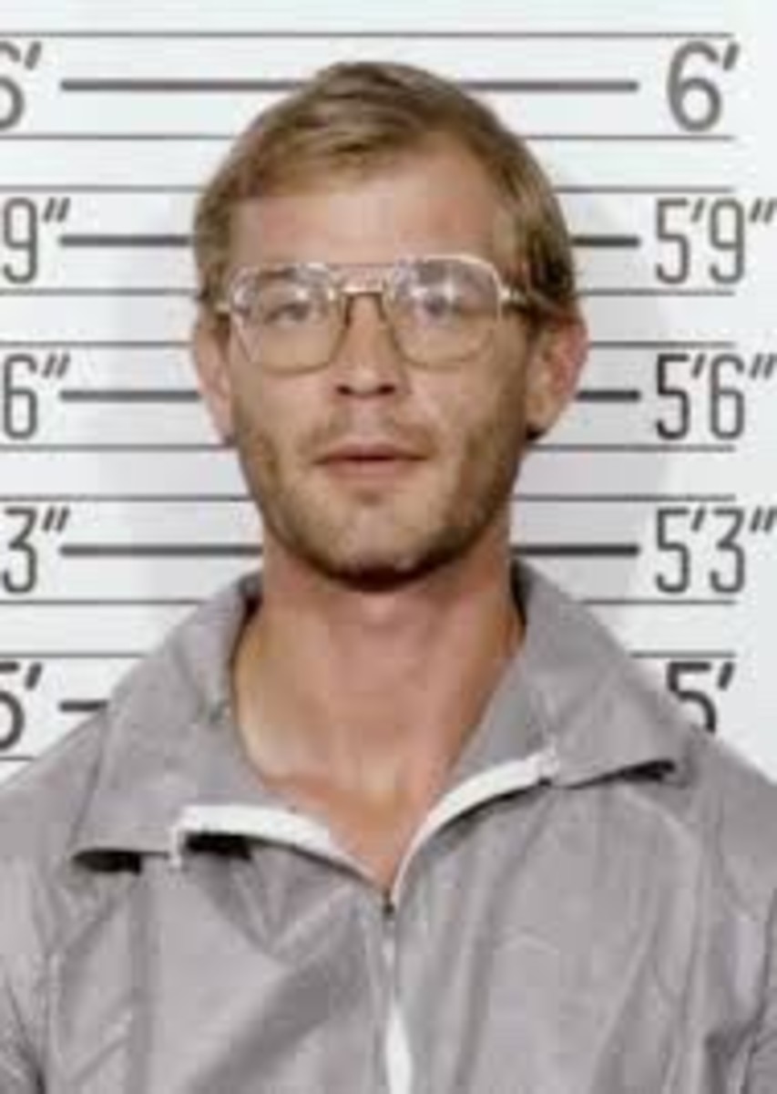 Jeffrey Dahmer's mug shot, Photo Credit: An Open Secret/X