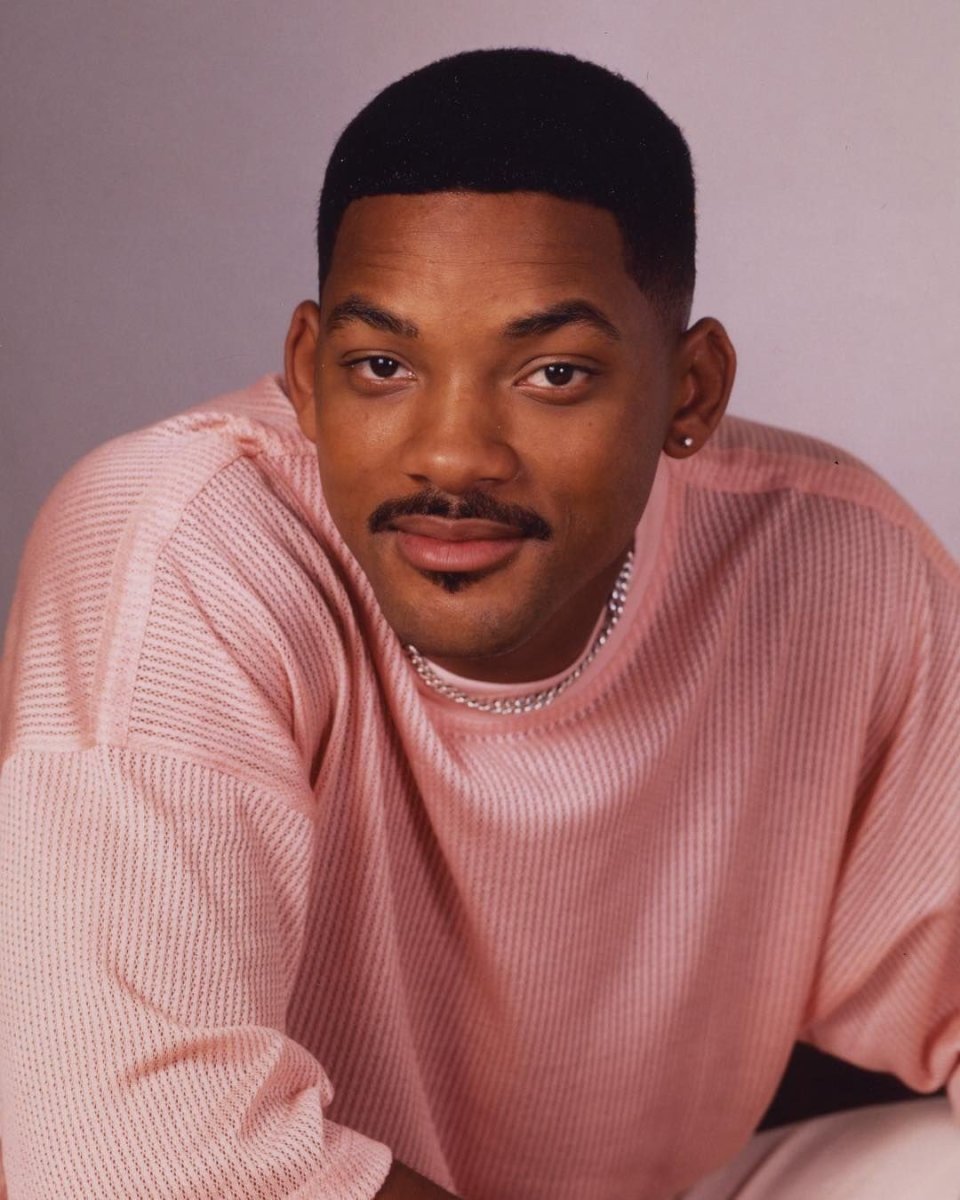 Will Smith in a photoshoot from the early 1990s, Photo Credit: The Feminist Patronum/X