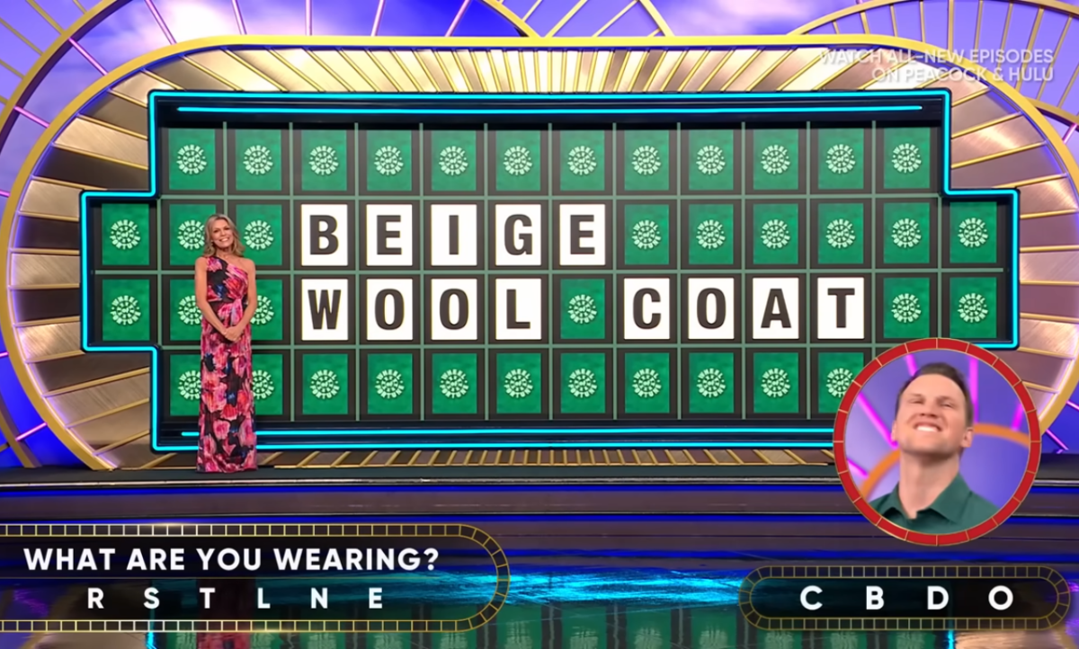 Show hostess Vanna White in a 'Wheel of Fortune' episode, Photo Credit: Wheel of Fortune/Youtube