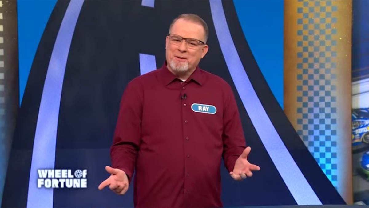 Contestant Ray Cason in a 'Wheel of Fortune' episode, Photo Credit: CBS4 News - WGFL/Facebook
