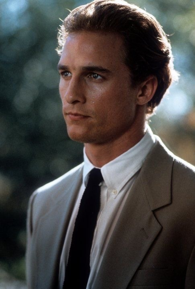 Matthew McConaughey wearing a suit in “A Time To Kill”, 1996, Photo Credit: cinesthetic./X