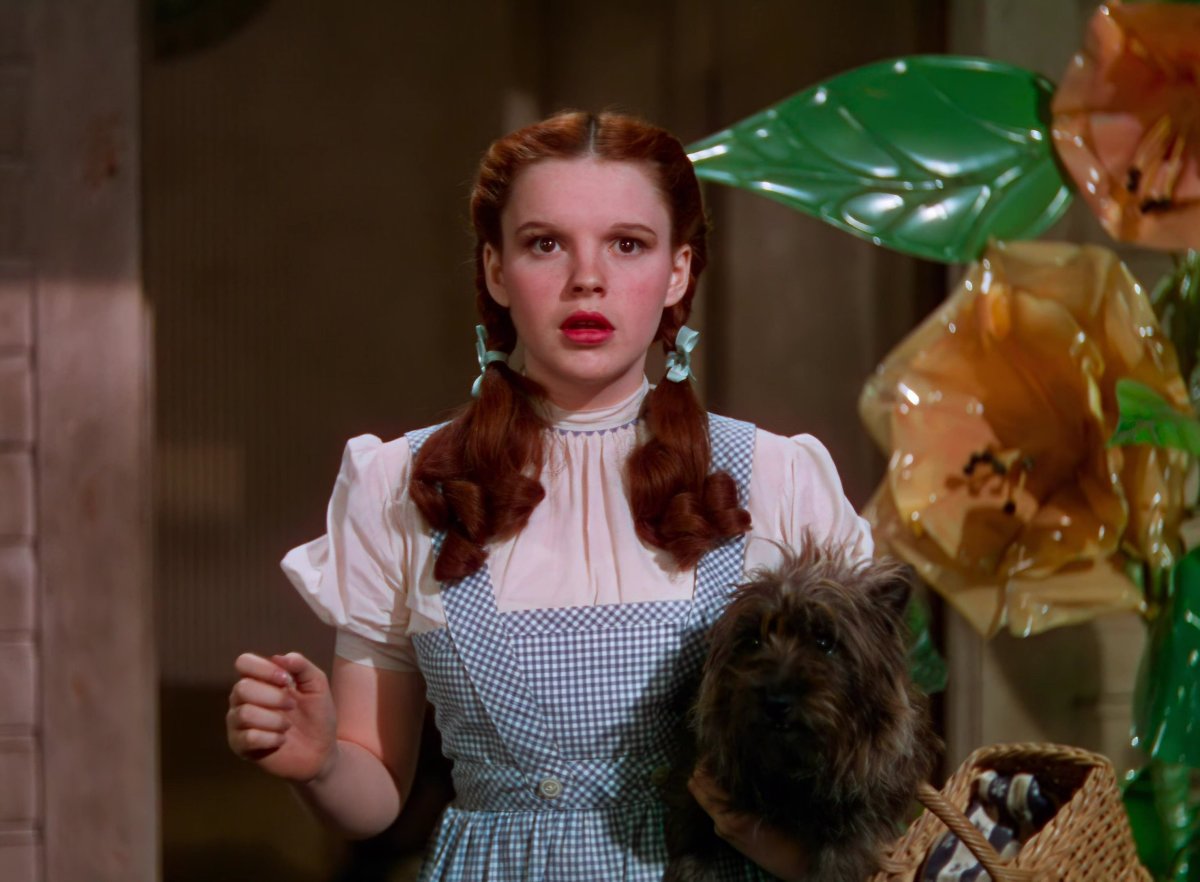 Judy Garland in the movie The Wizard of Oz, 1939, Photo Credit: The Oz Archive (Tyler)/X