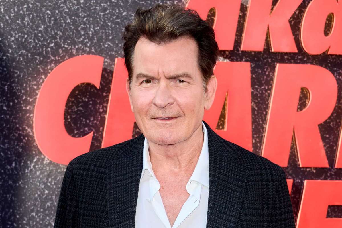 Charlie Sheen at the premiere of his Netflix documentary, aka Charlie Sheen, Photo Credit: Just your average MAGA patriot/X