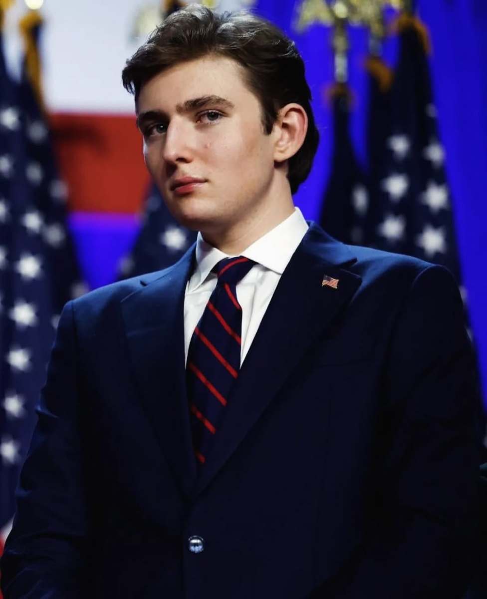 Barron Trump at an election night event in Palm Beach, 2024, Photo Credit: barrotrump/Instagram