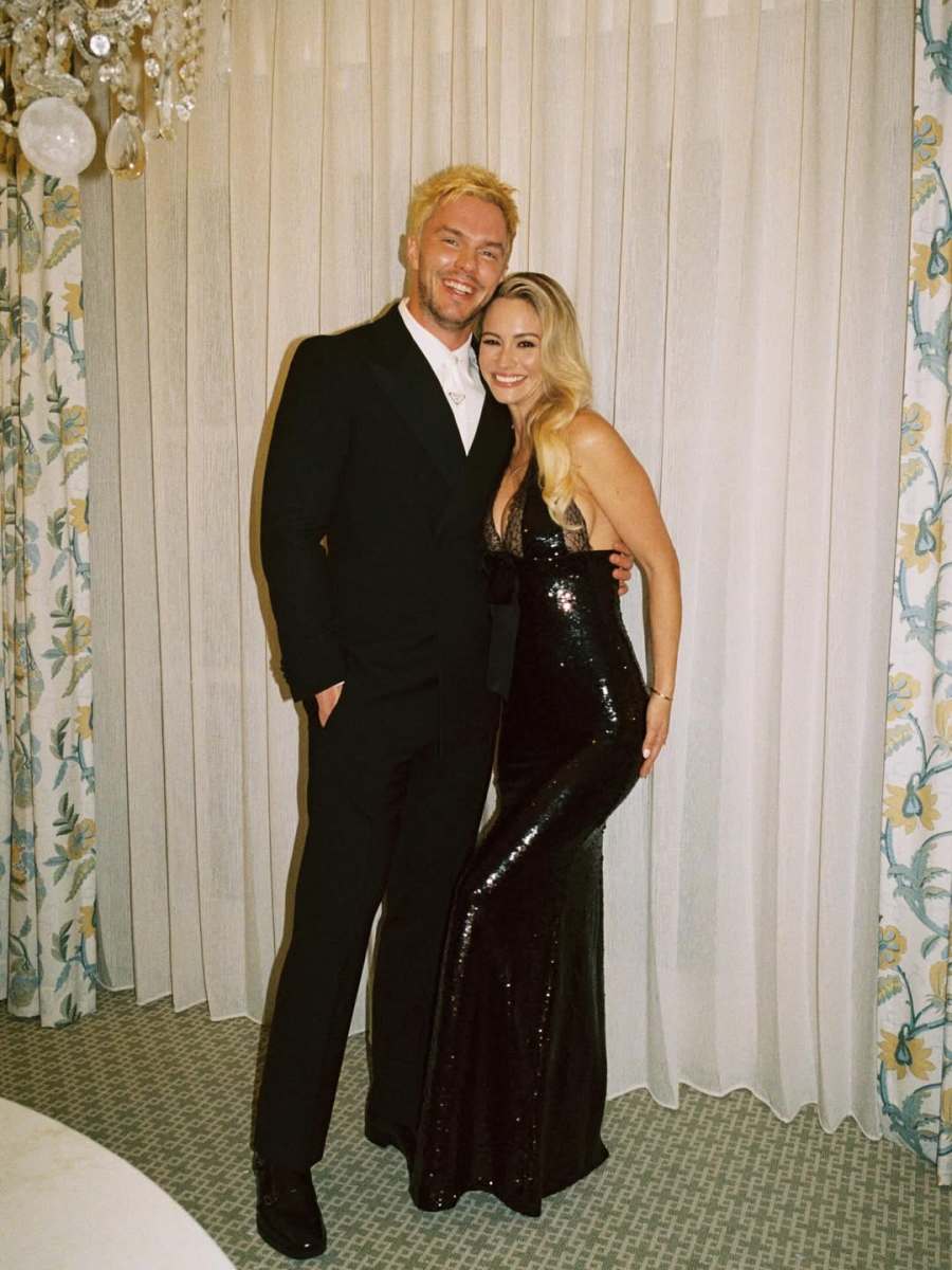 Bryana Holly and Nicholas Hoult at the 'Vanity Fair' Oscar afterparty, Photo Credit: bryanaholly/Instagram